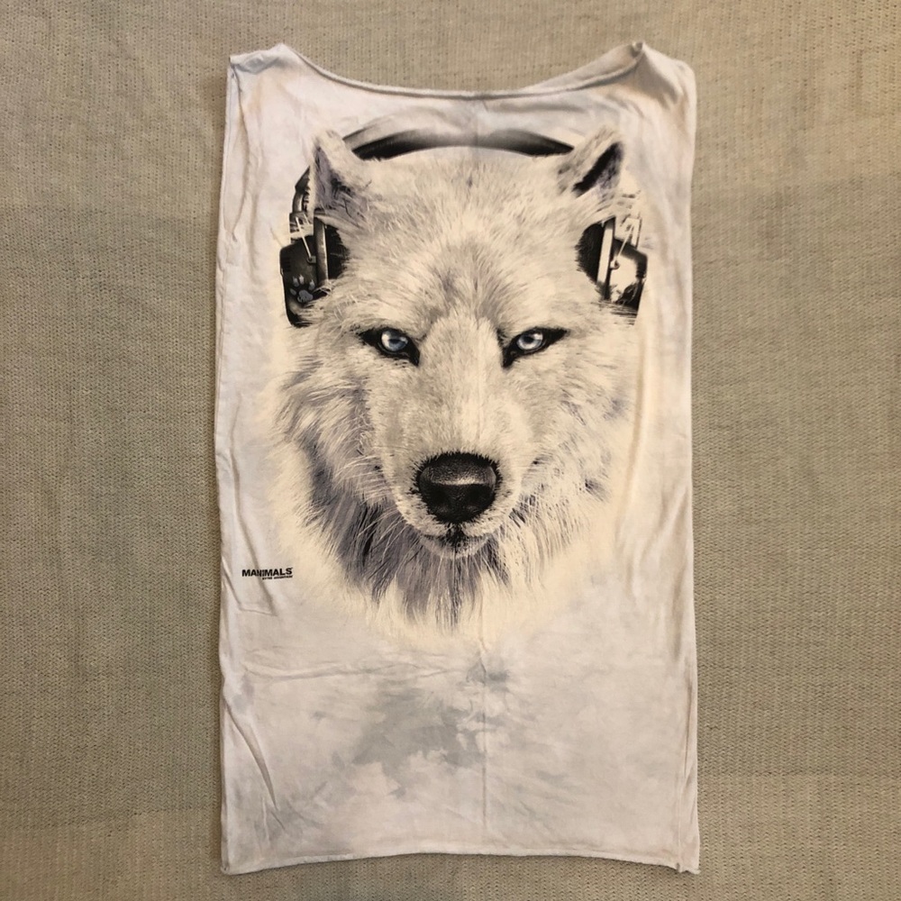 DJ MANIMALS by THE MOUNTAIN White Wolf Headphones